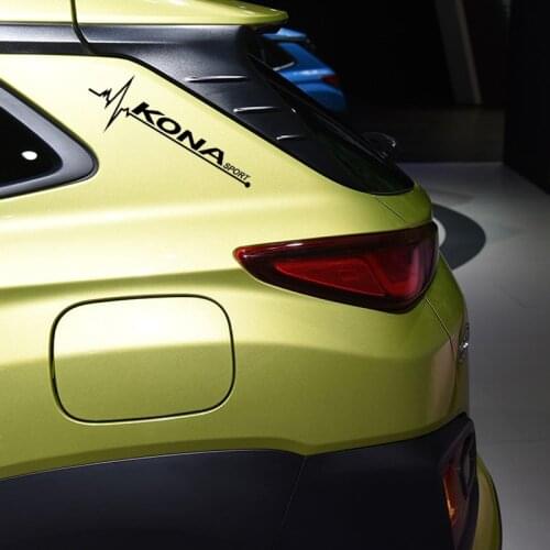 2 Pcs Vinyl Car Sticker Car Decal Styling For Hyundai Kona