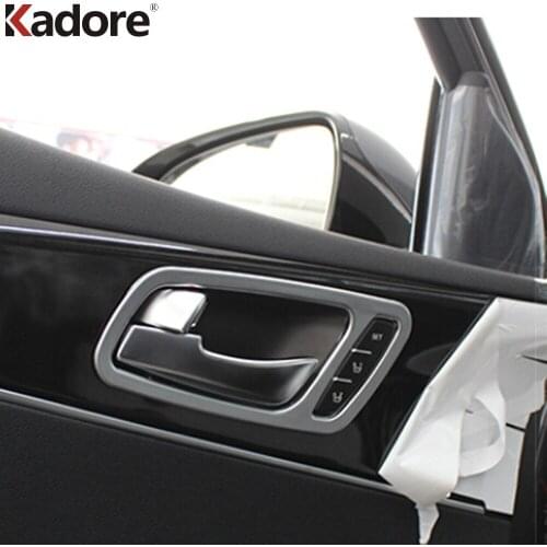 For Kia Sorento 2016 2017 2018 2019 Matte Interior Door Handle Cover Trims Protection Car Styling Sticker Interior Accessories