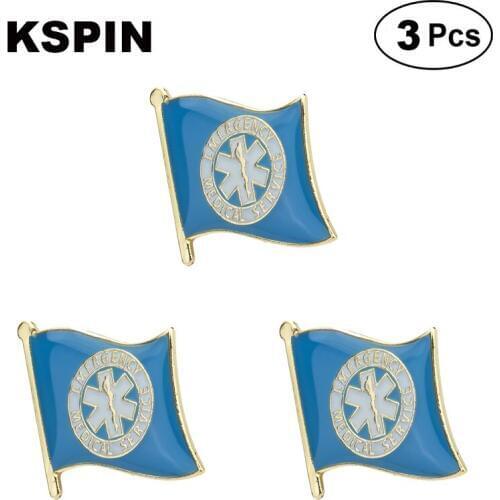 EMS Lapel Pin Brooches Pins Flag badge Brooch Badges