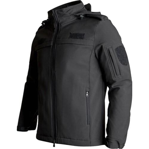 Charge Jacket Soft Shell Tactics In Autumn And Winter Storming Garment Waterproof Mens Security Coat Mens Training Clothes