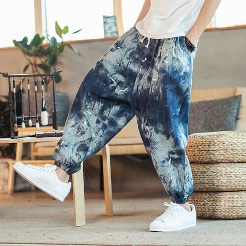 Men Joggers Pants 2020 Streetwear Harem Pants Male Chinese Fashions Track Pants Sweatpants Plus Size men clothing штаны