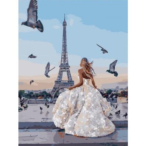 Scenery Landscape DIY Cross Stitch 11CT Embroidery Kits Needlework Craft Set Printed Canvas Cotton Thread Home Sale