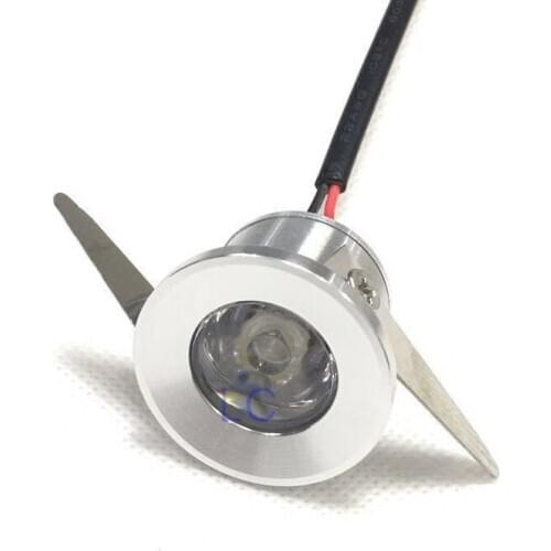 10Stück 3 W LED Mini Einbauleuchte Round verstellbarer Spot Deckenlampe 230 V LED-Schrankleuchte