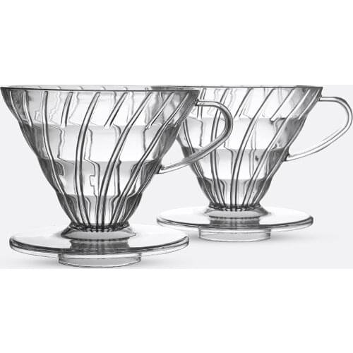 Hand Punch Coffee Funnel Coffee Dripper Engine V60 Style Coffee Drip Filter Cupresin Coffee Filter Cup Filter Paper Coffee Tool