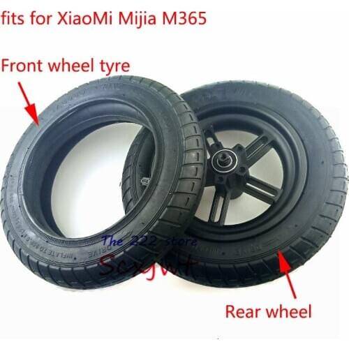 10x2 tyre for Xiaomi Mijia M365 Electric Scooter Front/rear Tire wheel Thicker Inflation Tyre 10 inch Pneumatic Outer Inner tyre