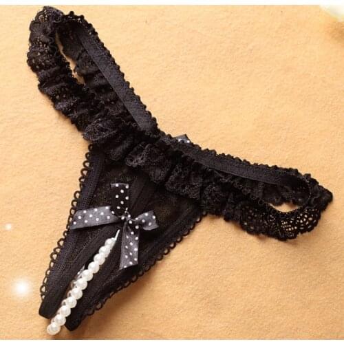 Sitonjwly Panties Lingerie Women G String Thongs Briefs Low Waist Open Crotch Panties Ladies Thong Women Intimates Female Briefs