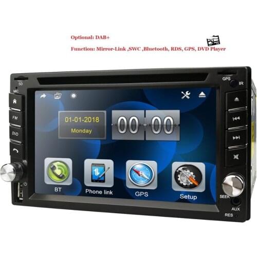 Car Radio GPS DVD SAT NAV BLUETOOTH USB TV for NISSAN NAVARA D40 X-TRAIL XTRAIL Steering wheel control RDS 2DIN CAR Monitor DAB