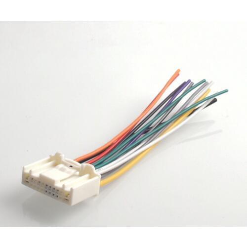 Car Audio Stereo CD Power Wiring Harness male Adapter For Nissan Altima Armada Titan Xterra For Subaru Foreste Impreza