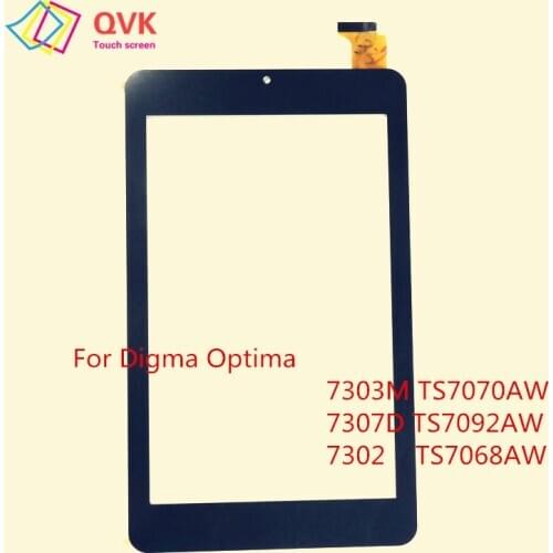 Black 7 Inch for Digma Optima 7013 7103M 7302 7303M 7305S 7307D 7701B 3G 4G Capacitive touch screen panel TS7094PL