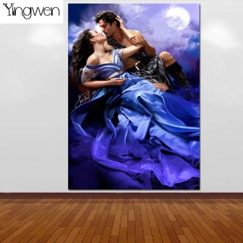 Love Sex Oil Painting Life Moon Diamond Painting Mosaic Embroidery Modern Home Decoration Abstract Wall Art Painting Nordic Gift