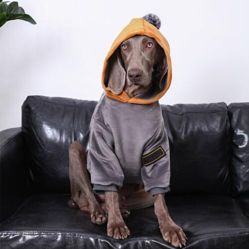 Large dog clothes Winter warm suede thickened dog clothes Golden retriever labrador Doberman clothes Dog sweater