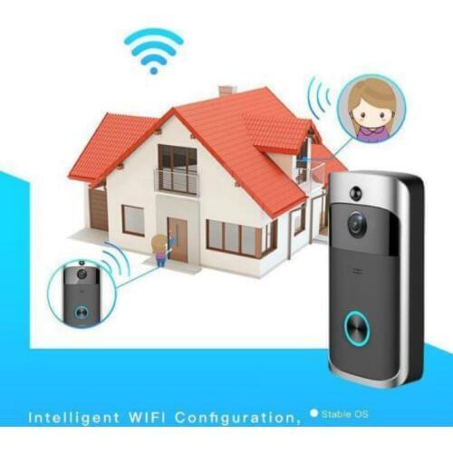 Smart Video Wireless WiFi Door Bell IR Visual Camera Record Full HD Wireless Camera CCTV WiFi Home Surveillance Security System