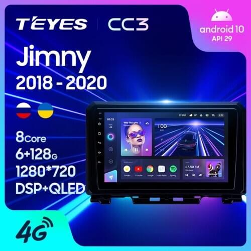 TEYES CC3 For Suzuki Jimny JB64 2018 - 2020 Car Radio Multimedia Video Player Navigation stereo GPS Android 10 No 2din 2 din dvd