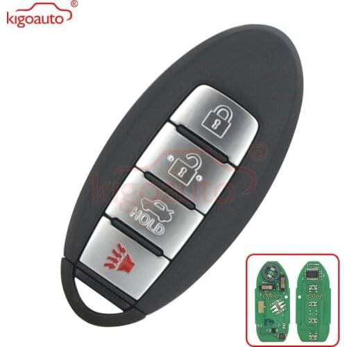 KIGOAUTO CWTWB1U840 smart car key 4 button 315mhz ID46 chip for Nissan Versa 2013 2014 2015 2016 2017