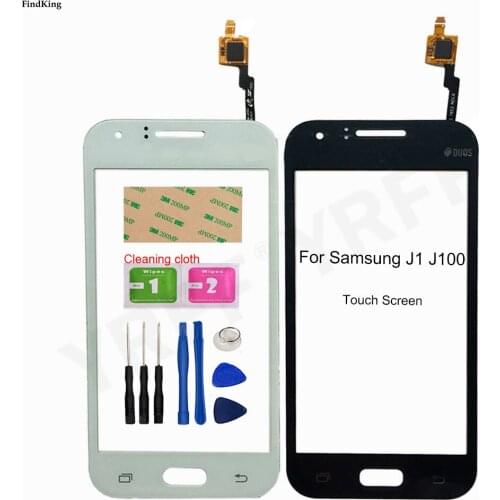 High Quality Touch Screen For Samsung Galaxy J1 J100 J100F J100H Touch Screen Panel Sensor Digitizer Outer Glass Lens
