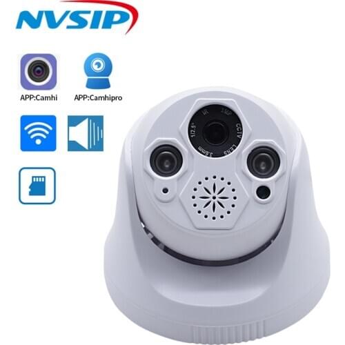 Wifi IP Camera 1080P ONVIF Wireless Dome Camera 2.0MP Security Camera Two Way Audio TF Card Slot Night Vision 20m P2P APP CamHi