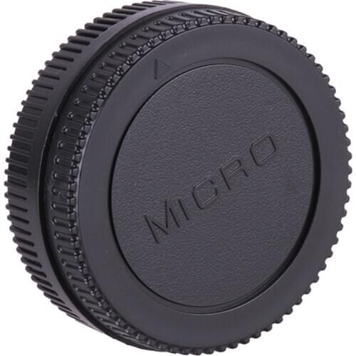 Rear Lens Cap Cover + Camera Front Body Cap for Panasonic Olympus Micro 4/3 M4/3 M43 MFT GH3 GH4 G6 G7 G9 GX1 GX7 GX8 GX80 GX85