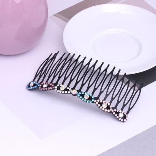 New Colorful Flowers Shape Hairpins Rhinestone Hair Clips Fashion Headdress For Women