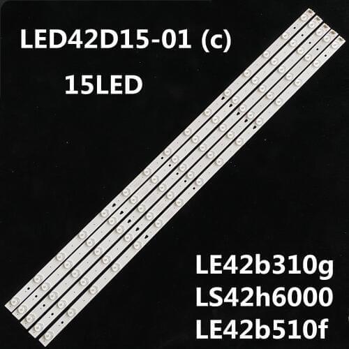 100% New LED Backlight strip 15lamp For Hai er LE42B310G LS42H6000 LE42B510F Light Bar LED42D15-01(C) 3034201520V