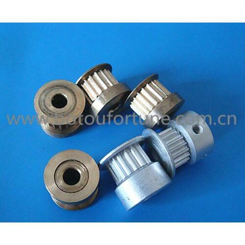 16 teeth XL timing pulley aluminium 10mm width 6pcs a pack