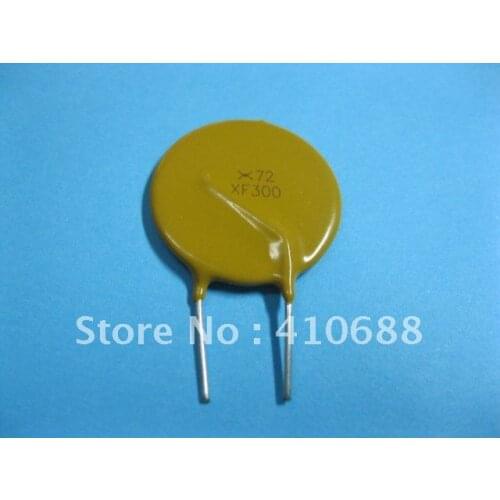 500 Pcs Per Lot Radial Leaded PPTC Resettable Fuse 72V 3.0A XF300 PolySwitch New Hot Sale HIGH Quality