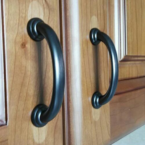 76 96MM American Retro Black Antique Copper ORB Kitchen Cabinet Cupboard Dresser Drawer Shoe Cabinet TV Cabinet handle Knob 3"