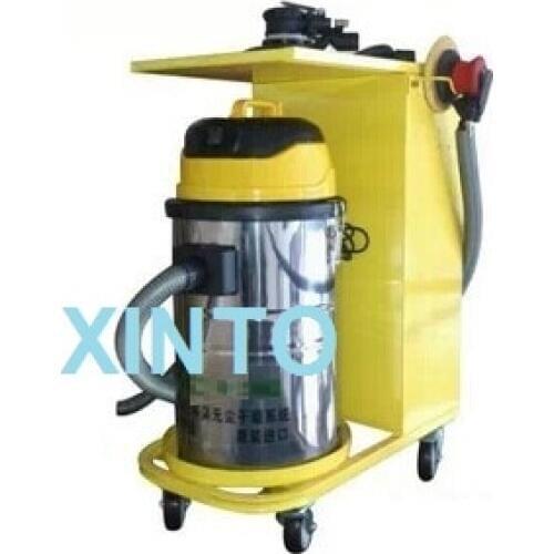 Auto dust free dry dust suction type polishing tool, dust collecting polisher, mill machine, dry grinding in, paint cleaner