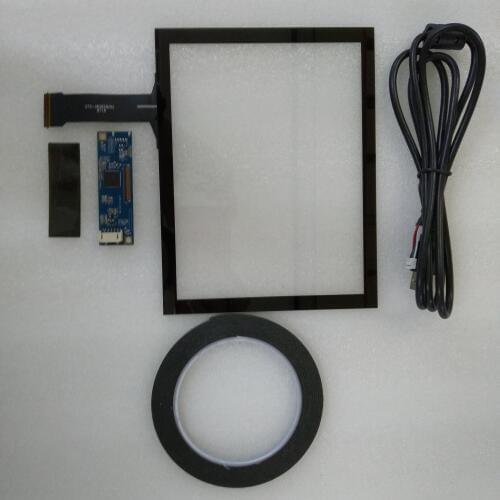 For 800x600 1024x768 4:3 LCD Screen display 8" universal Capacitive Touch Panel USB Controller