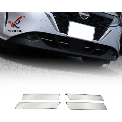 For Nissan Note E13 2021 2022 Front Grille Bumper Decoration Trim Car Accessories Styling Stainless Steel