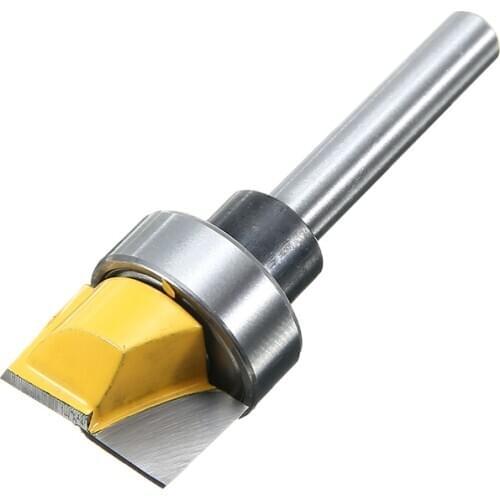 1pc 11mm Length Woodworking Milling Cutter 1/4*3/4*11 Hinge Mortise Template Router Bit Wood Machinery Tool Parts