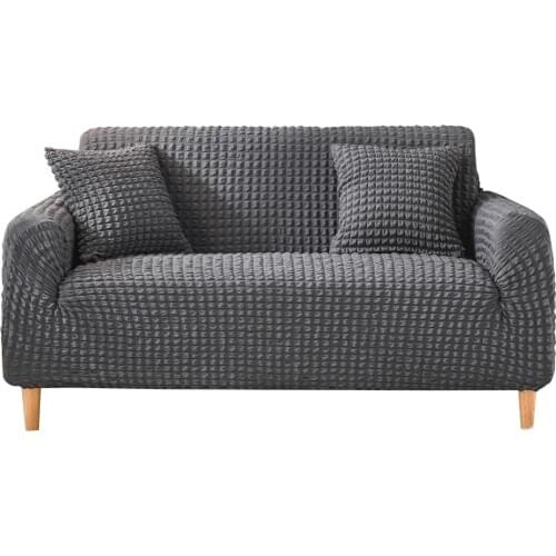 High-End Seersucker Non-Slip Net Red Sofa Cover