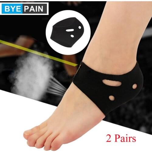 2Pairs Ankle Brace Compression Support Sleeve Elastic Breathable Plantar Fasciitis Sleeve for Injury Recovery Joint Pain Sports