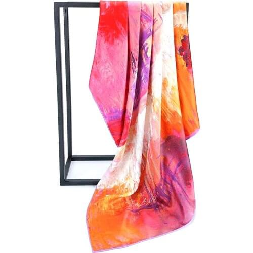 ★store counters and high-grade real silk scarves female joker long the spring and autumn period and the new scarf