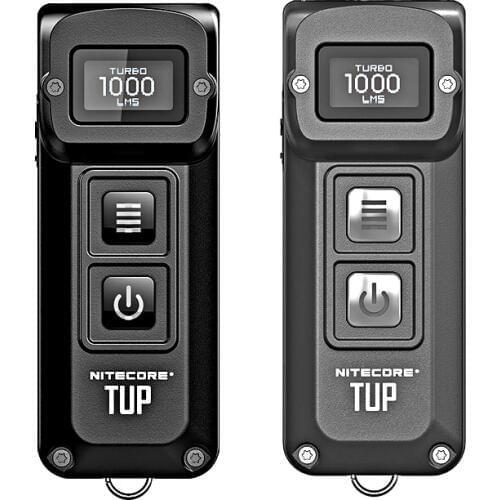NITECORE TUP USB Rechargeable MINI Torch CREE XP-L HD V6 LED max 1000 lumen beam distance 180 meter EDC Flashlight pocket light