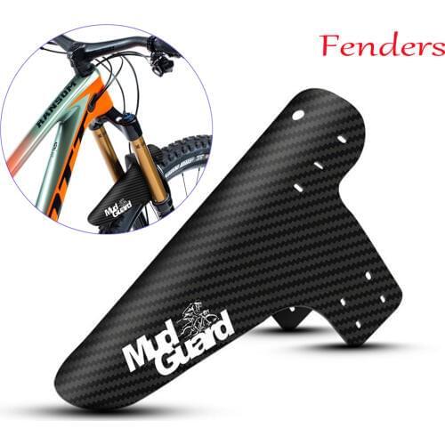 Front/Rear Tire Wheel Fenders Carbon Fiber Mountain Bike Bicycle Road Cycling Bike Fixed Gear Mudguard