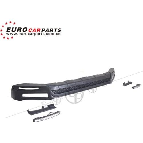 2019 w464 G500 front lip for w464 G500 to B style front spoiler with led lights