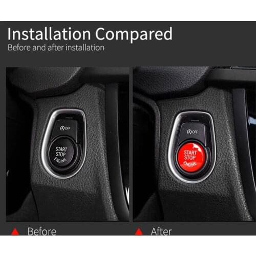 Plastic Engine +1*Screwdriver Button Kit Red For BMW F Chassis Series F10 F20 F30 Durable Reliable Stock Useful