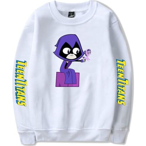 Teen Titans Go! Fashion Prints O-Neck Sweatshirts Women/Men Long Sleeve Sweatshirts Harajuku Casual Streetwear Clothes