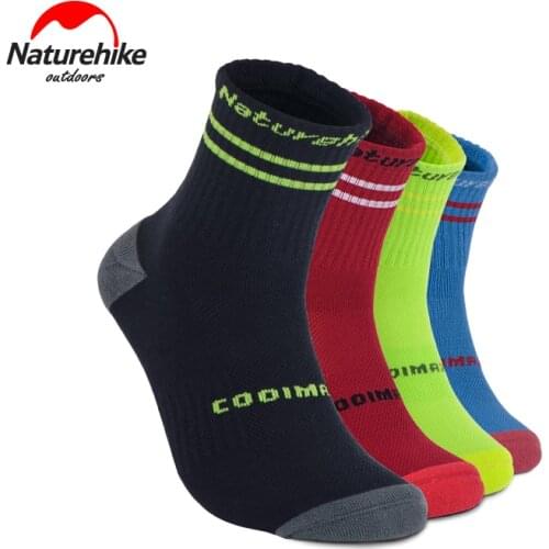Naturehike factory Professional Sport Socks Men Women Outdoor Sports Running Basketball footbal Golf Cycling Bicycle Socks