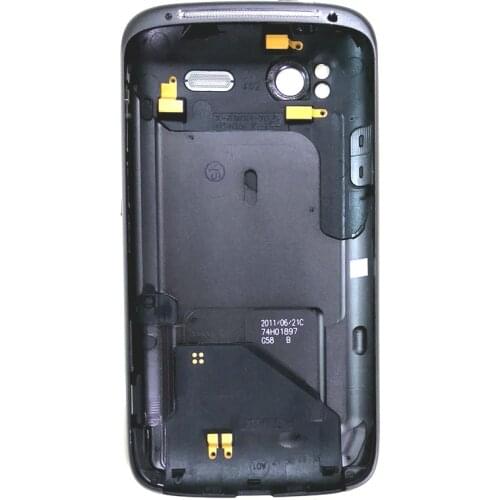 Battery Back Cover Rear Case With Power Volume Buttons for HTC Sensation XE Z715e Z710e G14 G18 Cell Phone