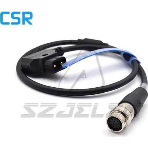 D-TAP to 12 Pin Hirose Female for Cable GH4 Power B4 2/3"Fujinon Nikon Canon Lens