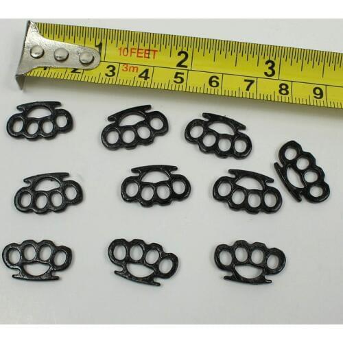10PCS 1/6 Black Connected Rings Circles for 12''Action Figures Bodies Accessories Toys Gifts