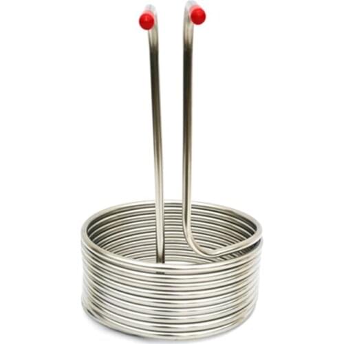 8.8M 304 Stainless Steel Immersion Wort Chiller Tube For Home Brewing Super Efficient Wort Chiller Home Wine Making Machine Part