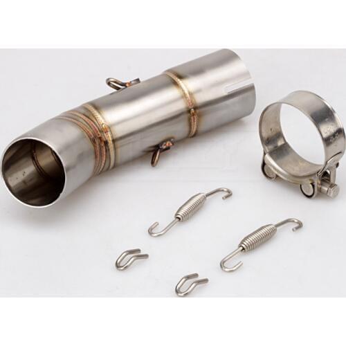 Motorcycle Exhaust Middle Link Pipe Accessories Escape System For Yamaha Fazer FZ8 FZ8N FZ800 2010 - 2012 2013 2014 2015 Slip-on