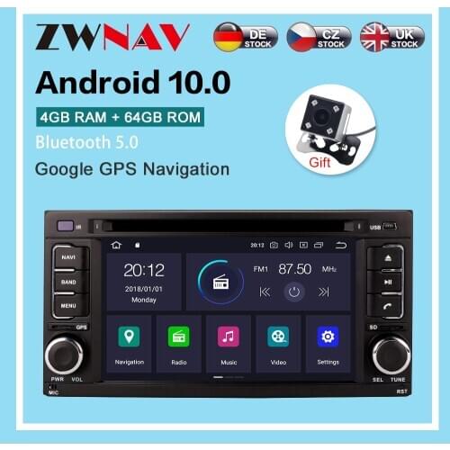 Android10.0 4G+64GB Car gps DVD Player multimedia Radio For Subaru Forester/ Impreza 2008-2013 GPS Navigation Radio Built-in DSP