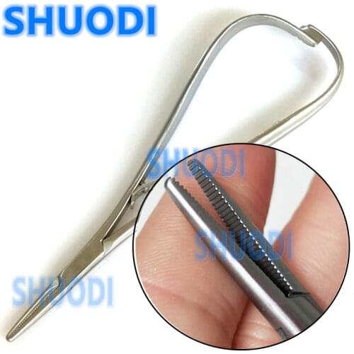 1 piece Dental Orthodontic Mathieu Needle Holder Oral Care Standard 14cm Extra Fine Beak Dental Laboratory Tool