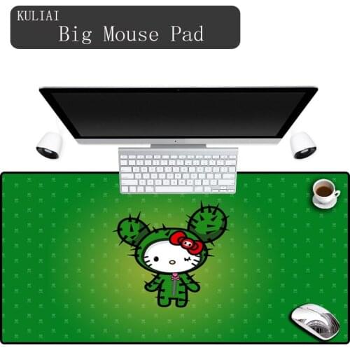 XGZ Fresh Cactus Green Mouse Pads Protect Eyes Seven Large Size Optional Desktop Mouse Pads for Home Office PC Laptops Mats