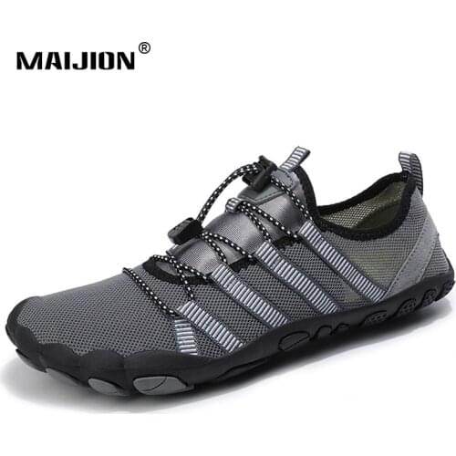 New Men Women Outdoor Upstream Shoes Quick Dry Aqua Shoes Unisex Lightweight Beach Five-finger Sneakers Swimming Plus Size