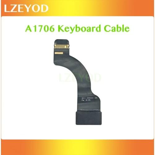 Original A1706 Keyboard Cable 821-00650-A/05 for Macbook Pro Retina 13" A1706 Keyboard Flex Cable 2016 2017 Year EMC 3071 3163