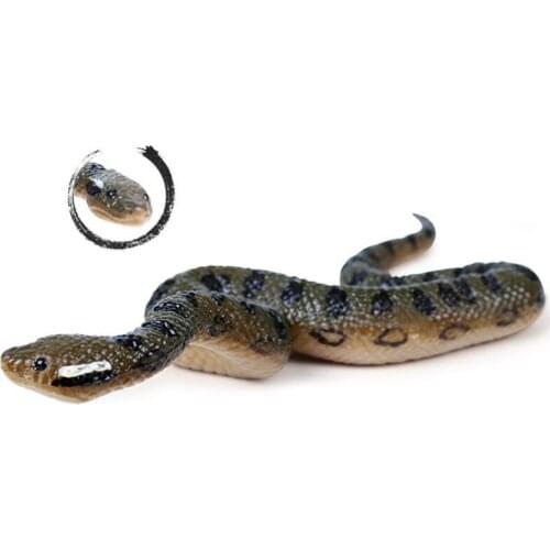 Fake Realistic Rubber North Us Green Anaconda Toy Snake Scary Halloween Props Jokes Prank Novel Gift